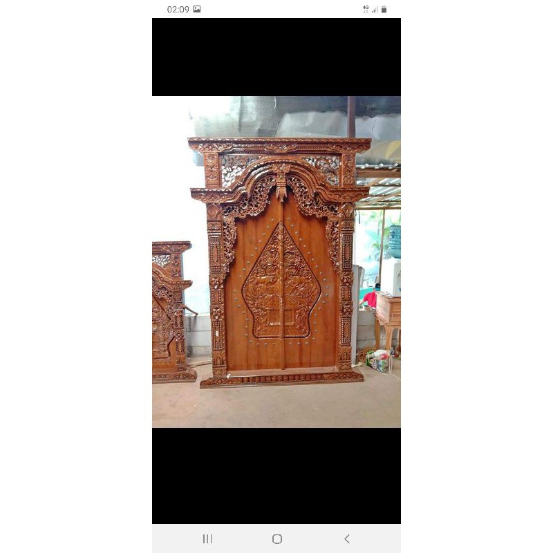 Pintu Gebyok Ukir Terlaris
