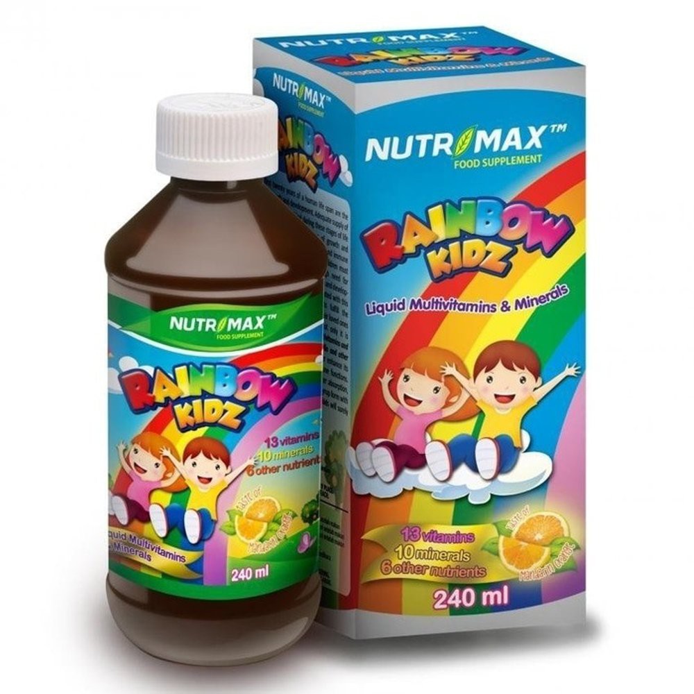 Nutrimax Rainbow Kids Liquid MultiVitamin dan mineral