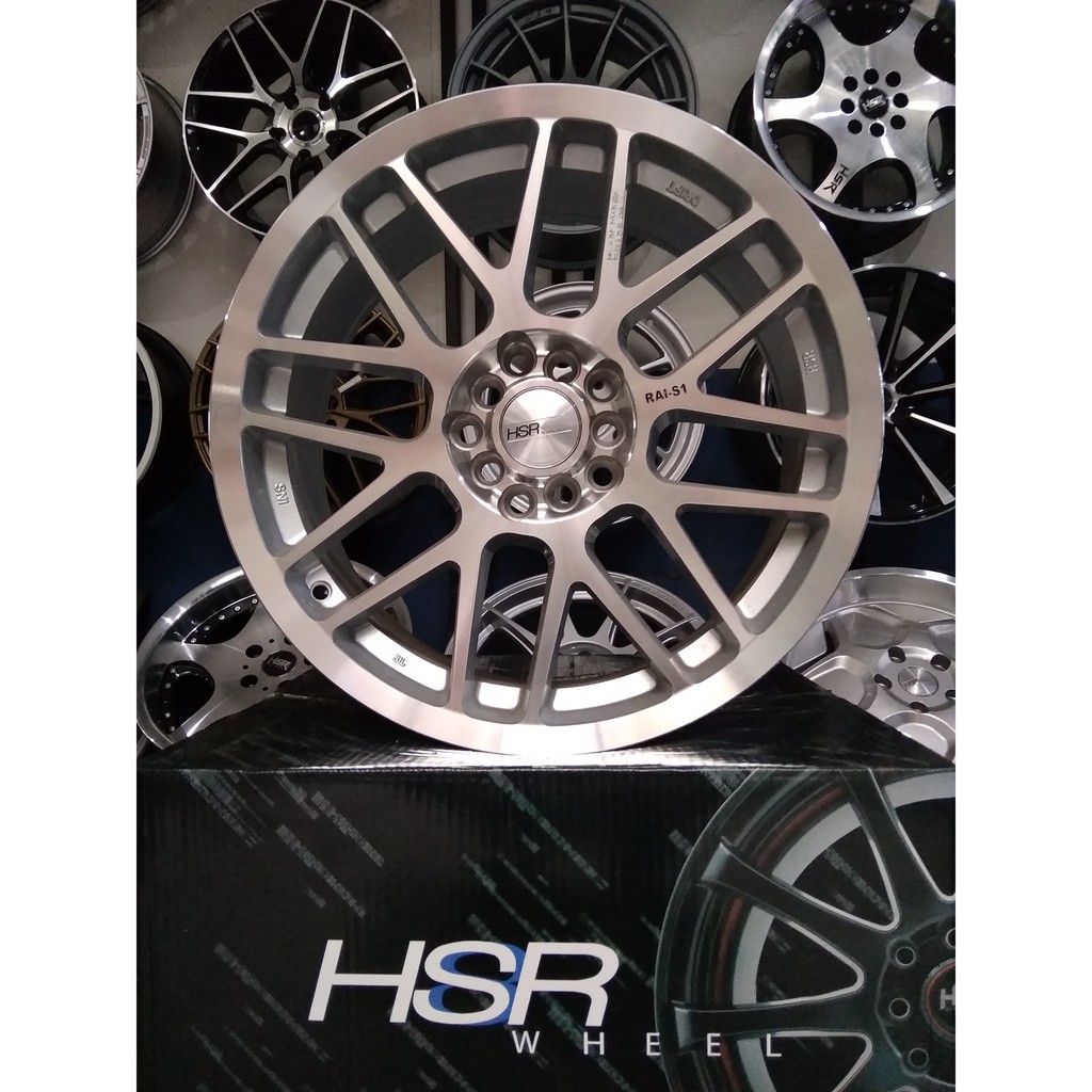 Velg Mobil Ring 16 HSR RAI-S1 Silver Polish