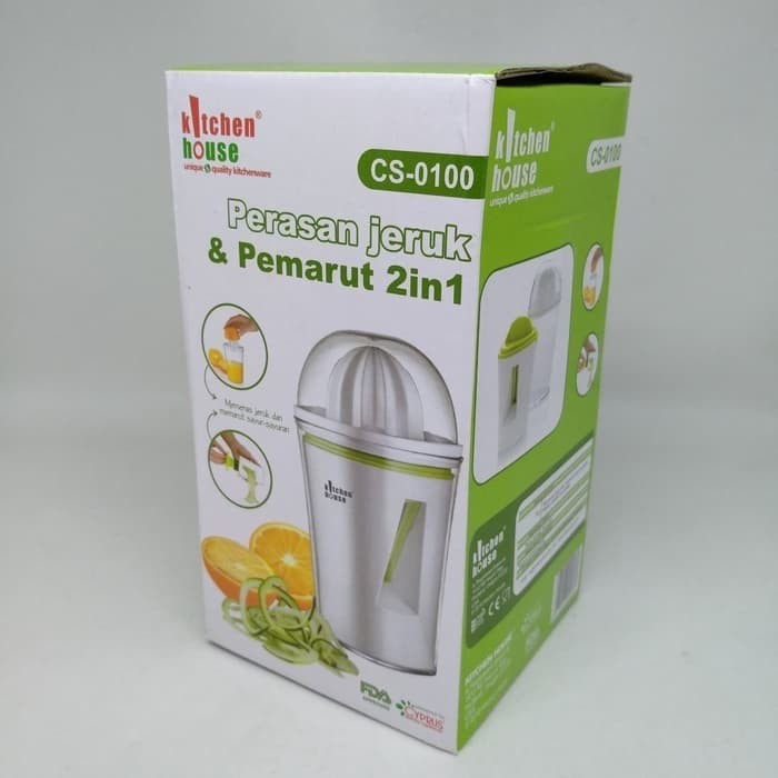 CYPRUZ Perasan Jeruk &amp; Pemarut 2in1 CS 0100