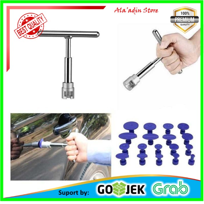 Cuci Gudang PDR Alat Ketok Magic T Shape Dent Puller Sliding Hammer