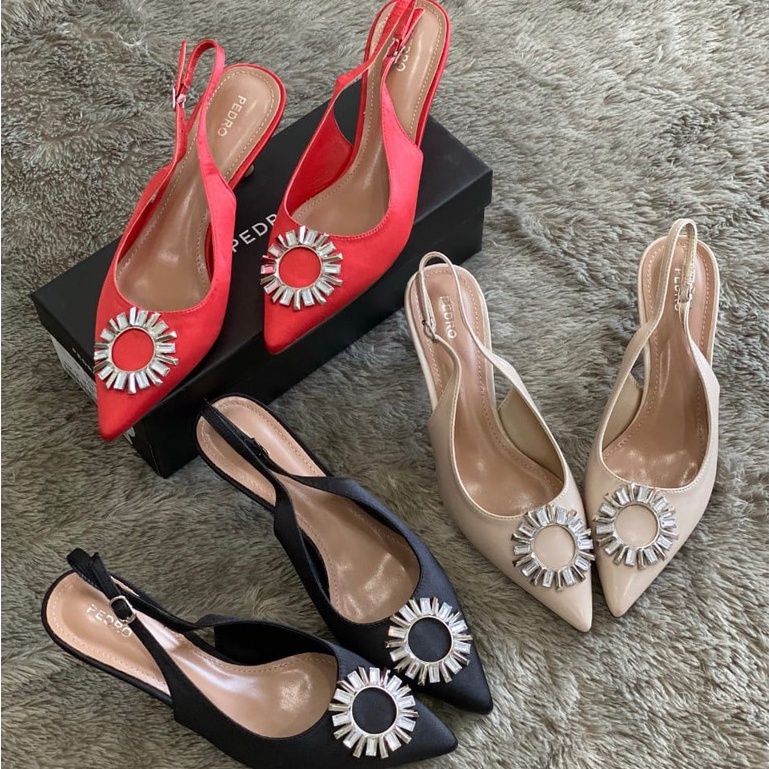 SEPATU WANITA PDS-3204 HEELS 3CM