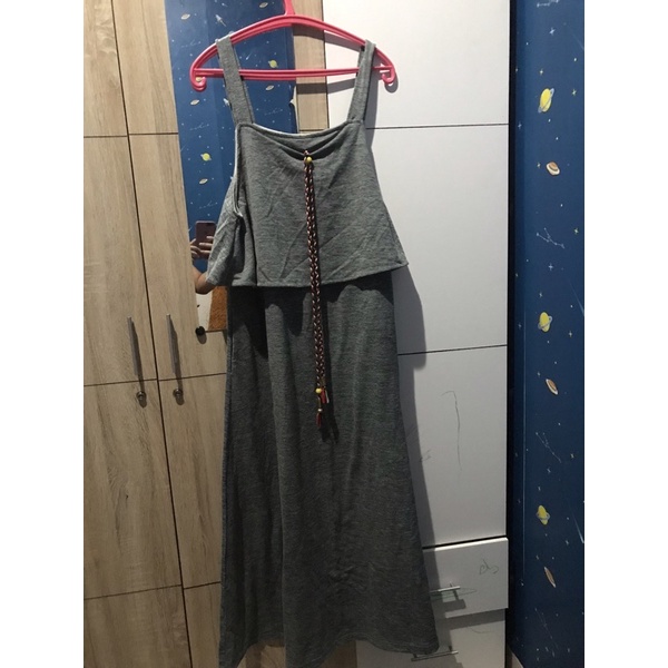 dress rompi/ korea dress