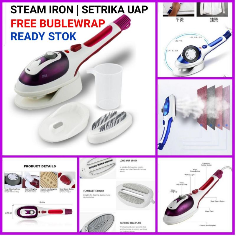 GM Bear Steam Ironer | Setrika Uap 1025