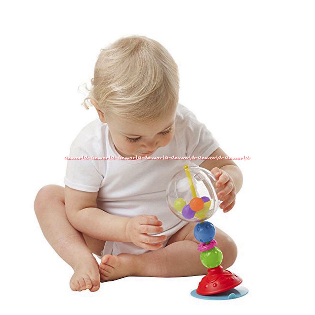 Playgro Ball Bopper High Chair Toys Mainan Bola Balls Untuk Bayi Play Grow Bop untuk Di meja Dengan Klep