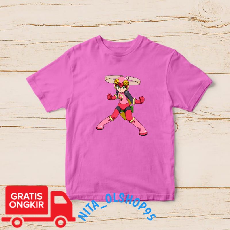 baju anak megaman , baju anak karakter , Mega man