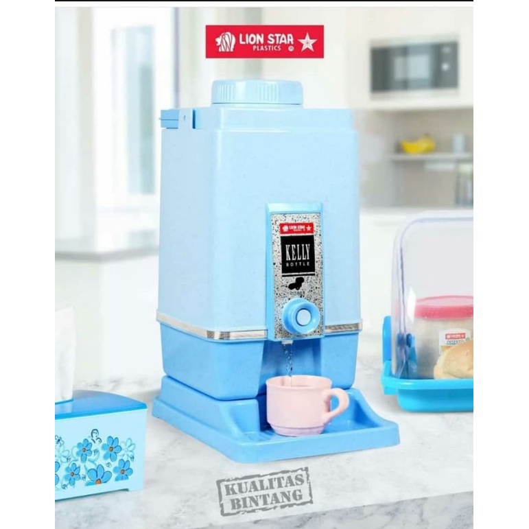 Dispenser/Tempat Air Minum Air Panas/Dingin Kelly Lion Star 10Liter