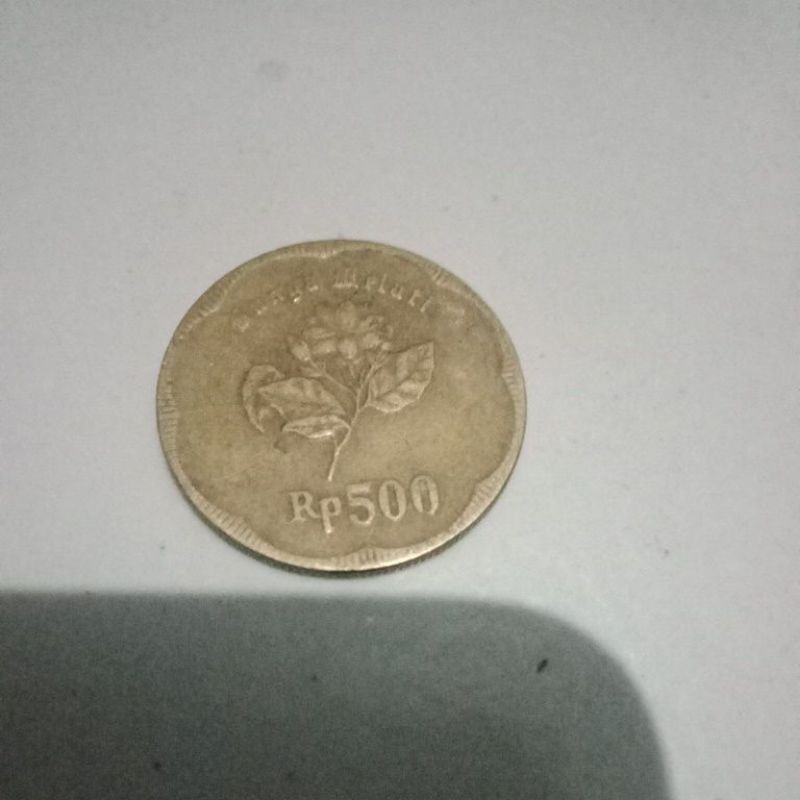 koin uang lama 500rp THN 1991