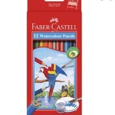 

Watercolour pensil warna cat air 12 warna