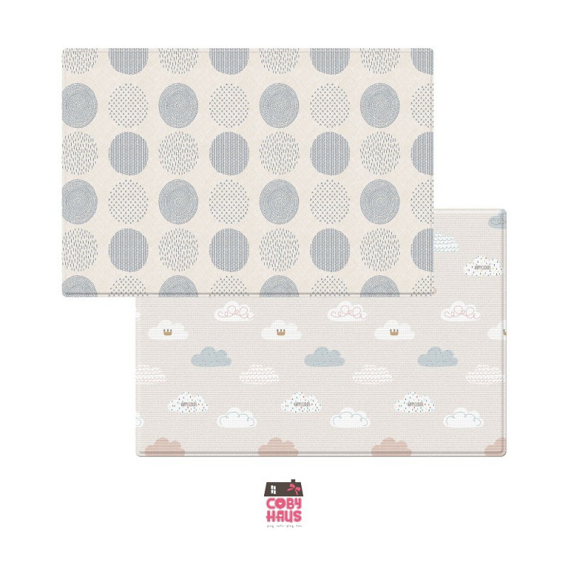 CobyHaus Playmat PVC Size M (190 x 130 x 1.2 cm) - Blue Spot