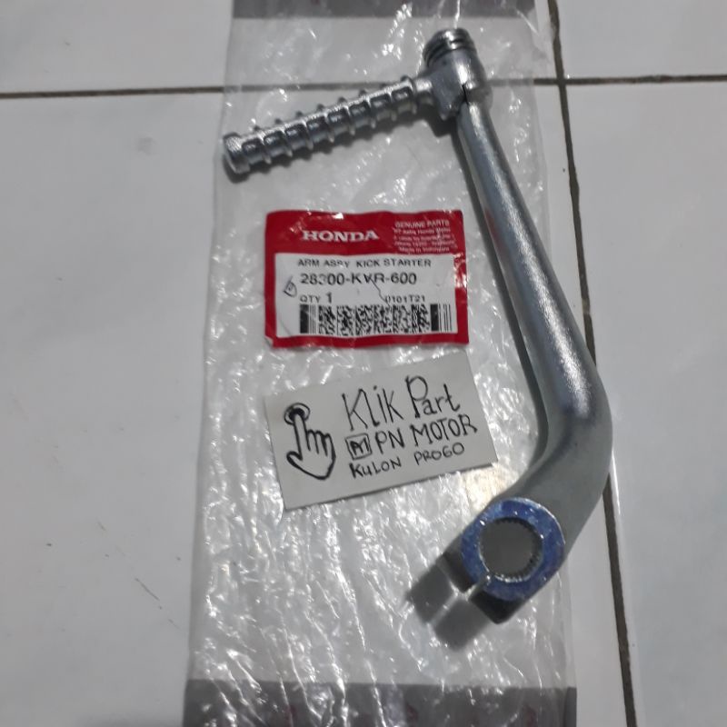 28300-KVR-600 arm assy kick stater pedal slah honda revo lama 100cc