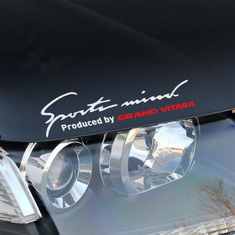 sportmind grand vitara sticker kap mobil sportmind grand vitara