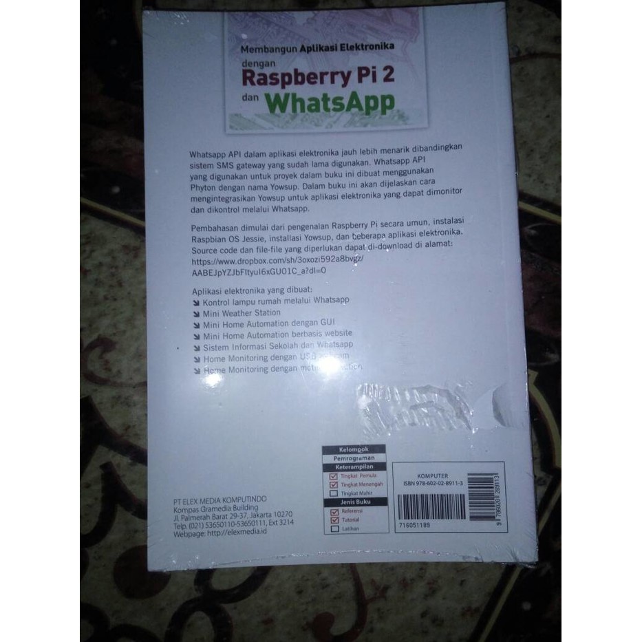 Membangun aplikasi elektronika dengan rasberry PI 2
