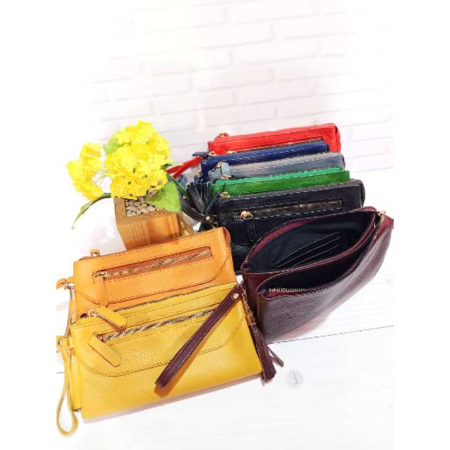 Dompet Kulit Wanita / Dompet Kulit Asli Garut / Dompet Kulit Sapi Asli Garut / Dompet Kulit warna