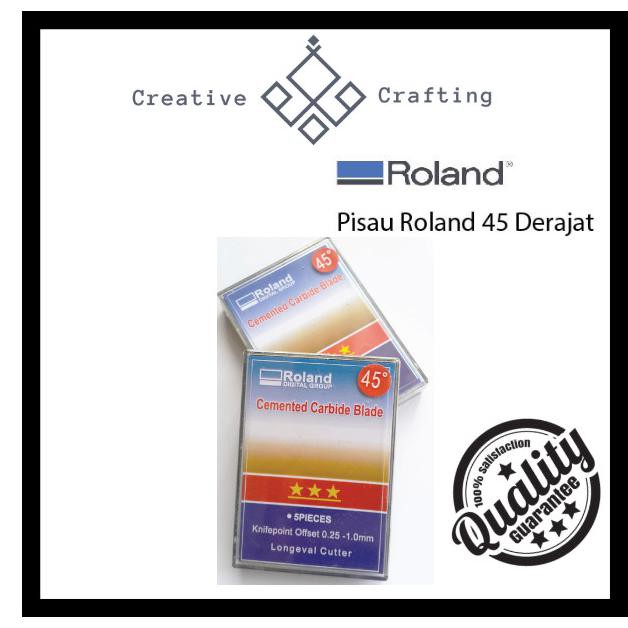 

TERMURAH Mata Pisau Roland 45 Derajat isi 5 (Biasa) / Roland Kode 495