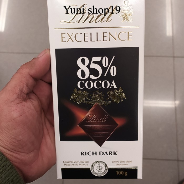 

lindt excellence dark chocolate 85%