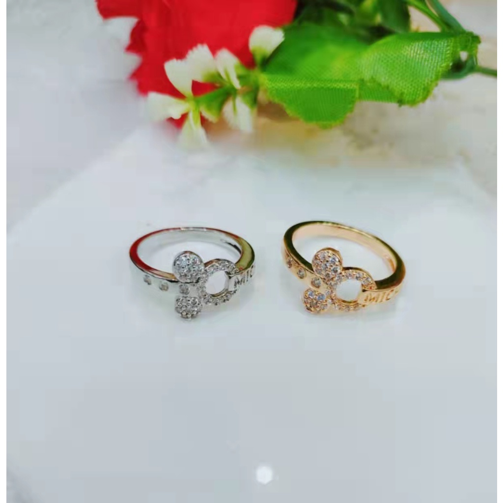 Cincin Xuping Permata Full Lapis Emas Perhiasan 1209-1211