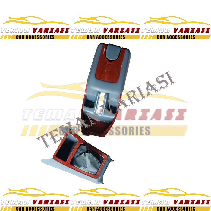 CONSOLE BOX KONSOL BOK TOYOTA KIJANG KJ NEW KAPSUL 2000 2001 2002 2003 KAYU ABU WOOD GREY BLACK HITA