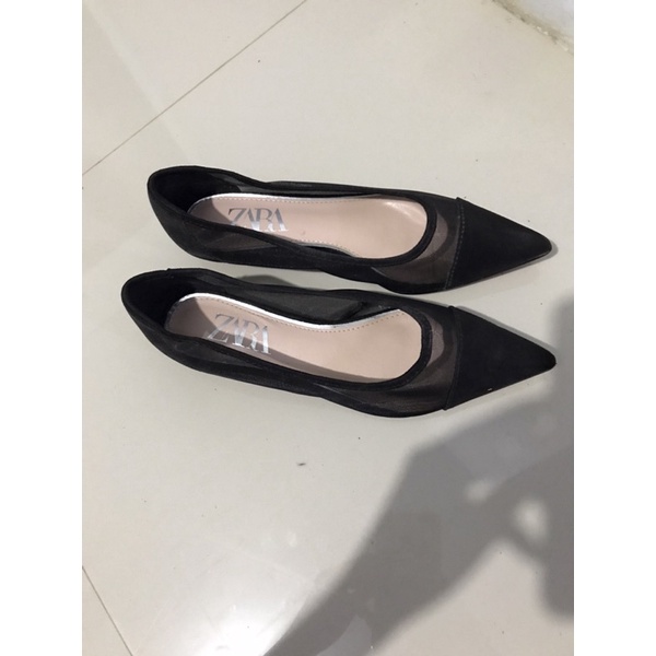 preloved flatshoes zara