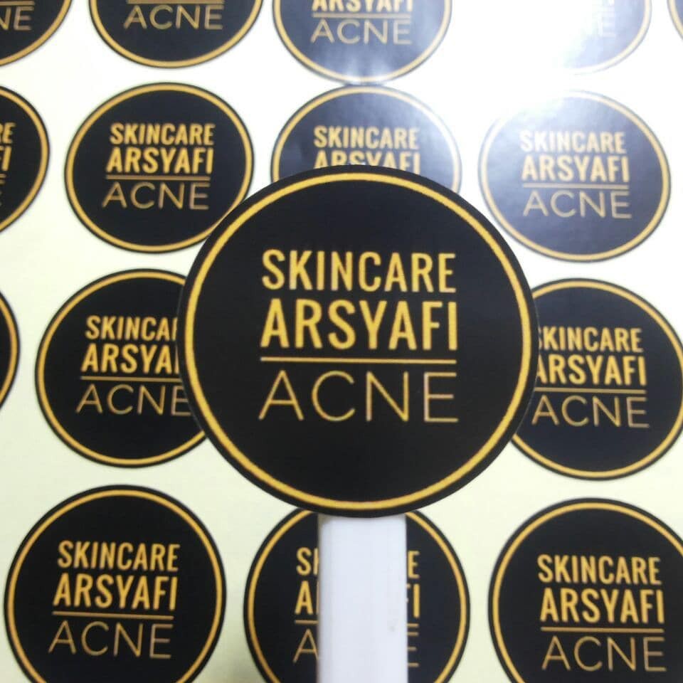 

STIKER LABEL GOLD / STICKER LABEL KEMASAN EMAS MURAH BEKASI