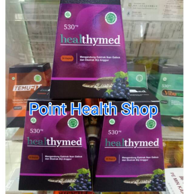 Healthymed Suplemen Antioksidan & Protein Berkualitas Tinggi