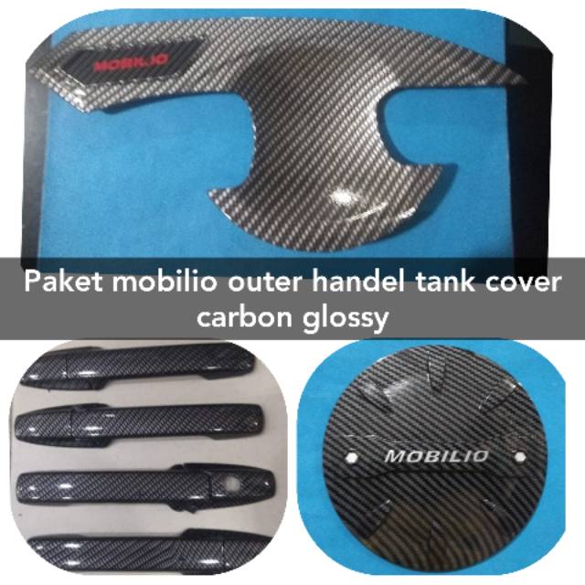 Paket outer handel dan tank cover mobilio carbon glossy D5