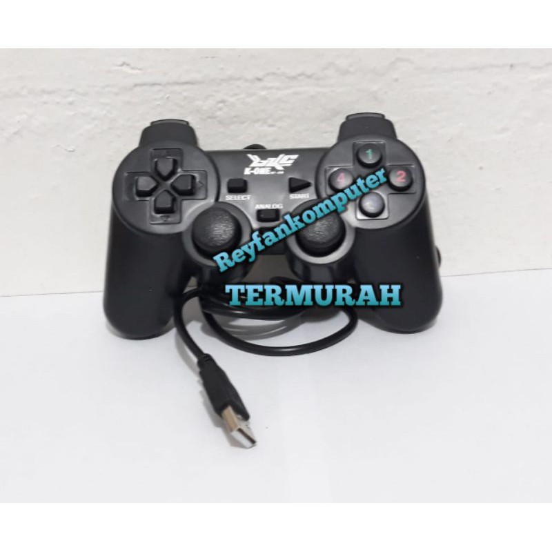 [Jual Murah] joystick / Stick PC Laptop / Joystik Gamepad USB Single Analog Getar Gaming terbaik