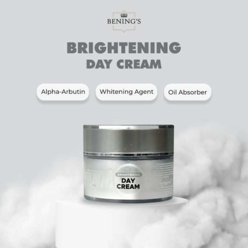 BENING'S SKINCARE PAKET EXLUSIVE/PAKET BRIGHTENING/PAKET ACNE ORIGINAL BY DR. OKY PRATAMA-DAY CREAM BRIGHT