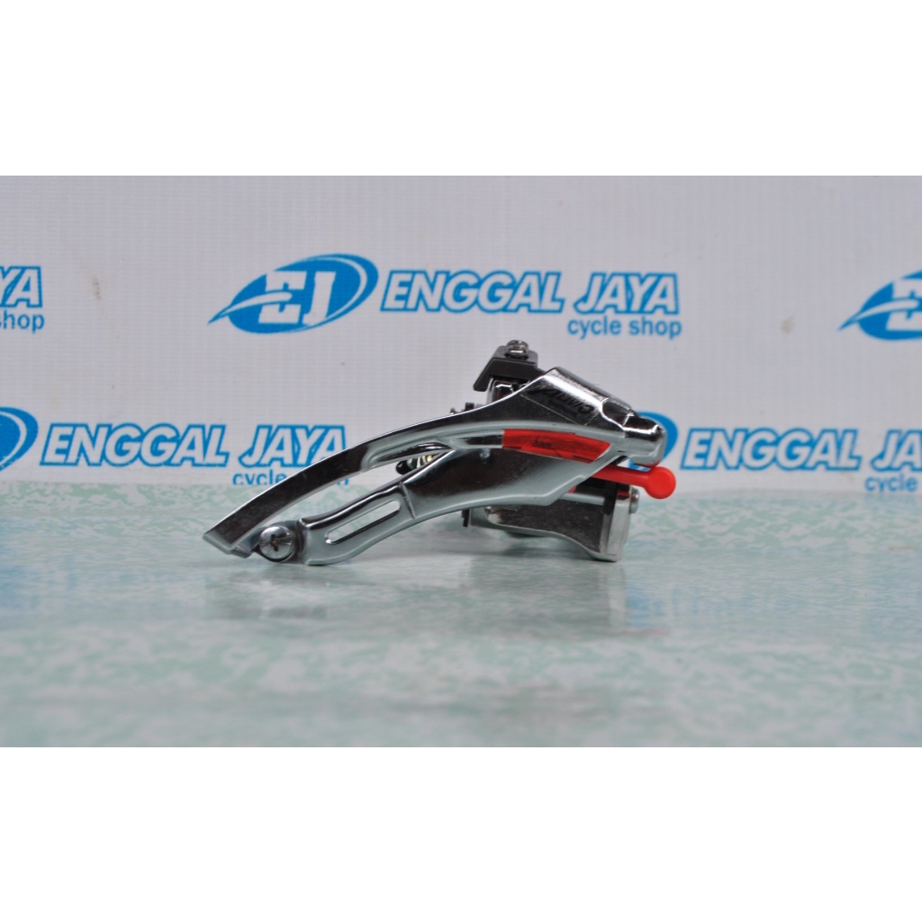 FD Shimano Alivio MC12 JAPAN Original Tarikan Bawah 3 Speed 44T - Front Derailleur Alivio 3 Sp 28.6 