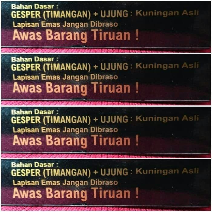 Sabuk Korpri PNS Kopri Loind Original Slorok Rol