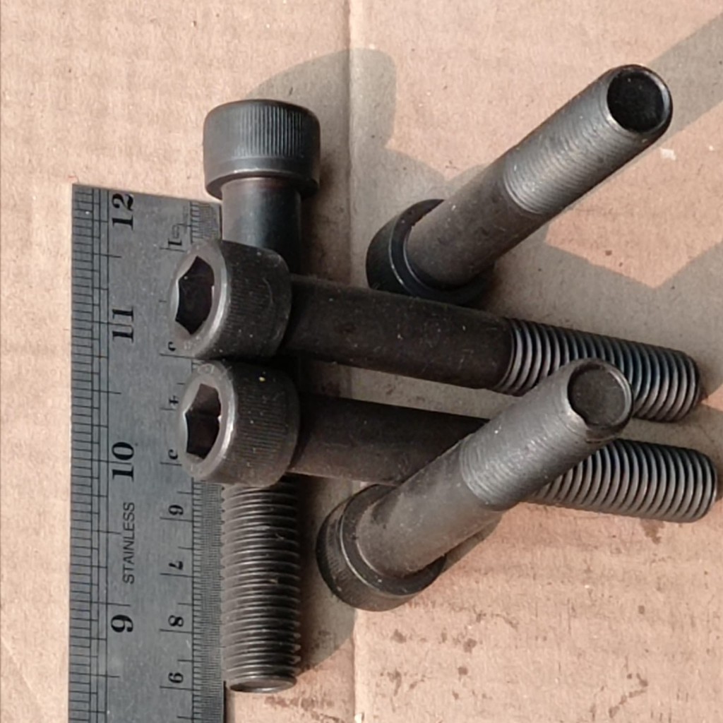 BAUT L BAJA M14 X 90 / BAUT M14 / BAUT 22  KUNCI L12 / L 12 HALF DRAT / BAUT L M14 X 90 / BAUT L M14
