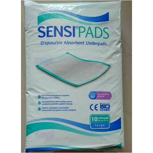 Underpad Sensi Pads Perlak Matras Alas Popok Bayi Sensipad Disposible Absorbent Penyerap Cairan