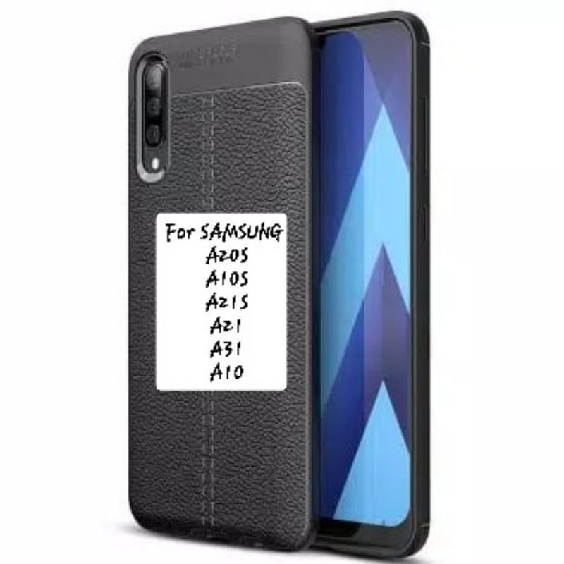 SAMSUNG A10/A10S/A20S/A21S/A21/A31 Casing Auto Focus Leather SoftCase/Casing Kulit