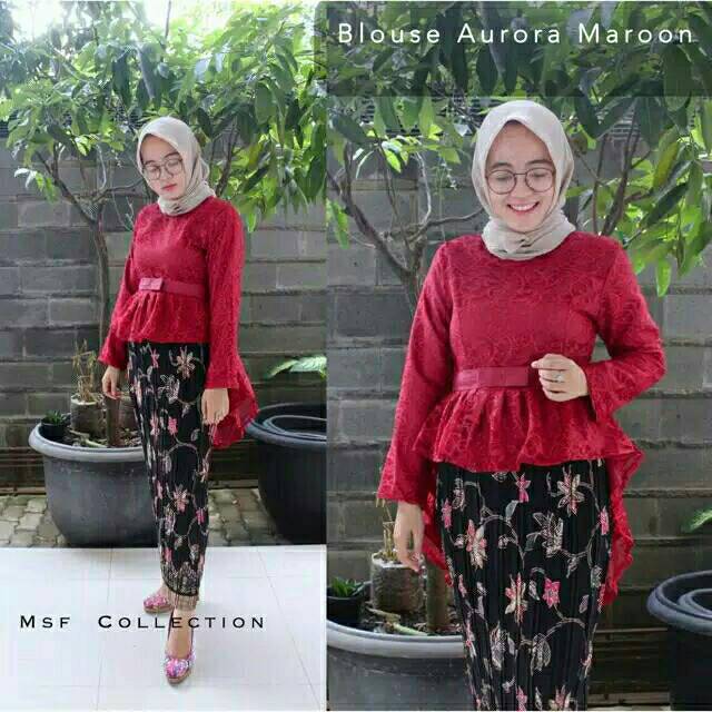 BISA CODTERMURAH KEBAYA AURORA SET MURAH/KEBAYA ...