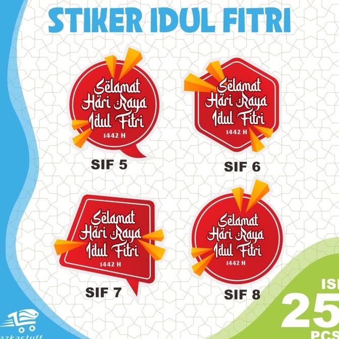 

STIKER IDUL FITRI - STIKER HAMPERS LEBARAN - SITCKE TOPLES (SIF 5-8)