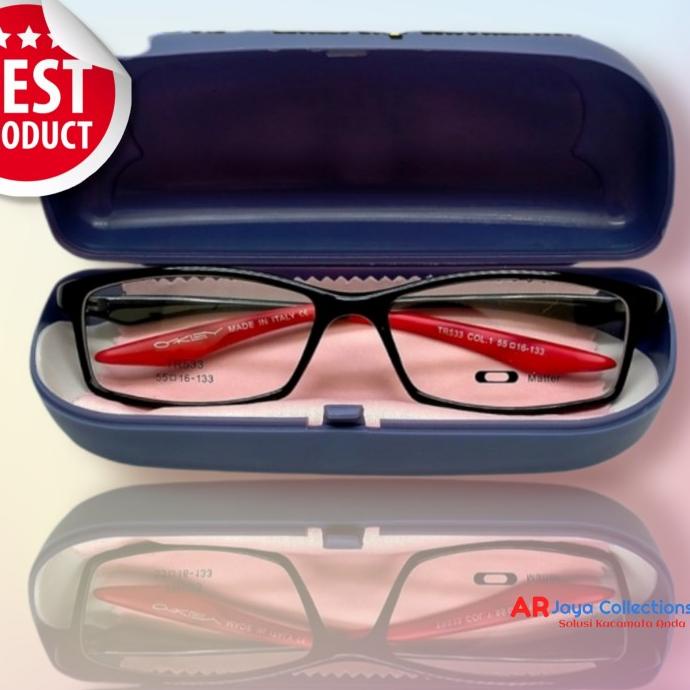 Frame Kacamata Minus 0X TR533 Sporty GRATIS Lensa, Kaca mata Baca