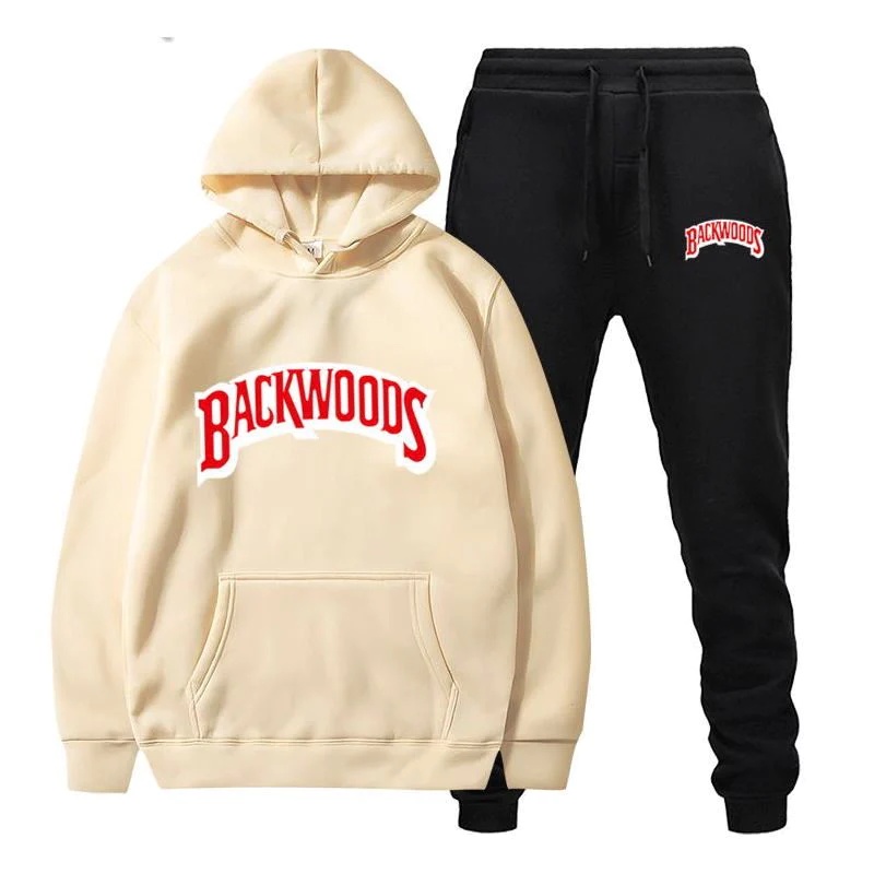 Setelan Celana Jogger &amp; Jumper Hoodie Backwood II Set sweater Hoodie dan Celana Joger Panjang ( Pria &amp; Wanita )