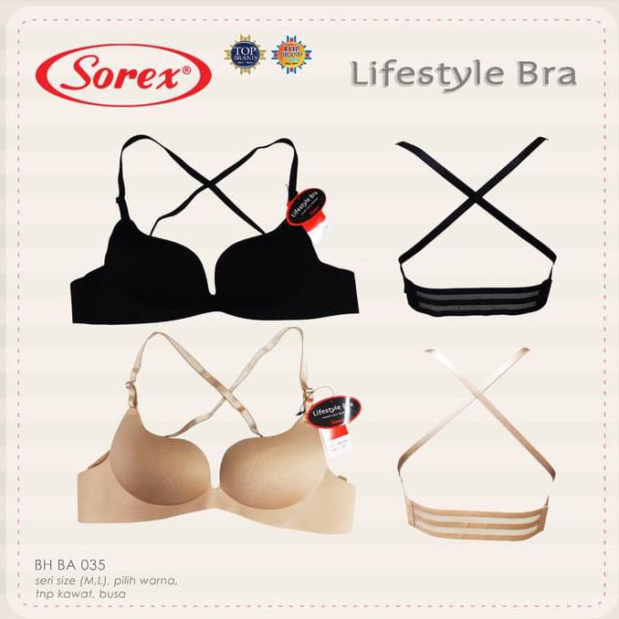 Premium Edition Bra BH Seamless Silang Sorex Ba 035 BA035