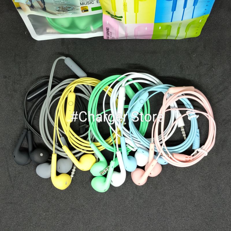 Headset U19 Dove Universal Earphone Handsfree With Mic Stereo