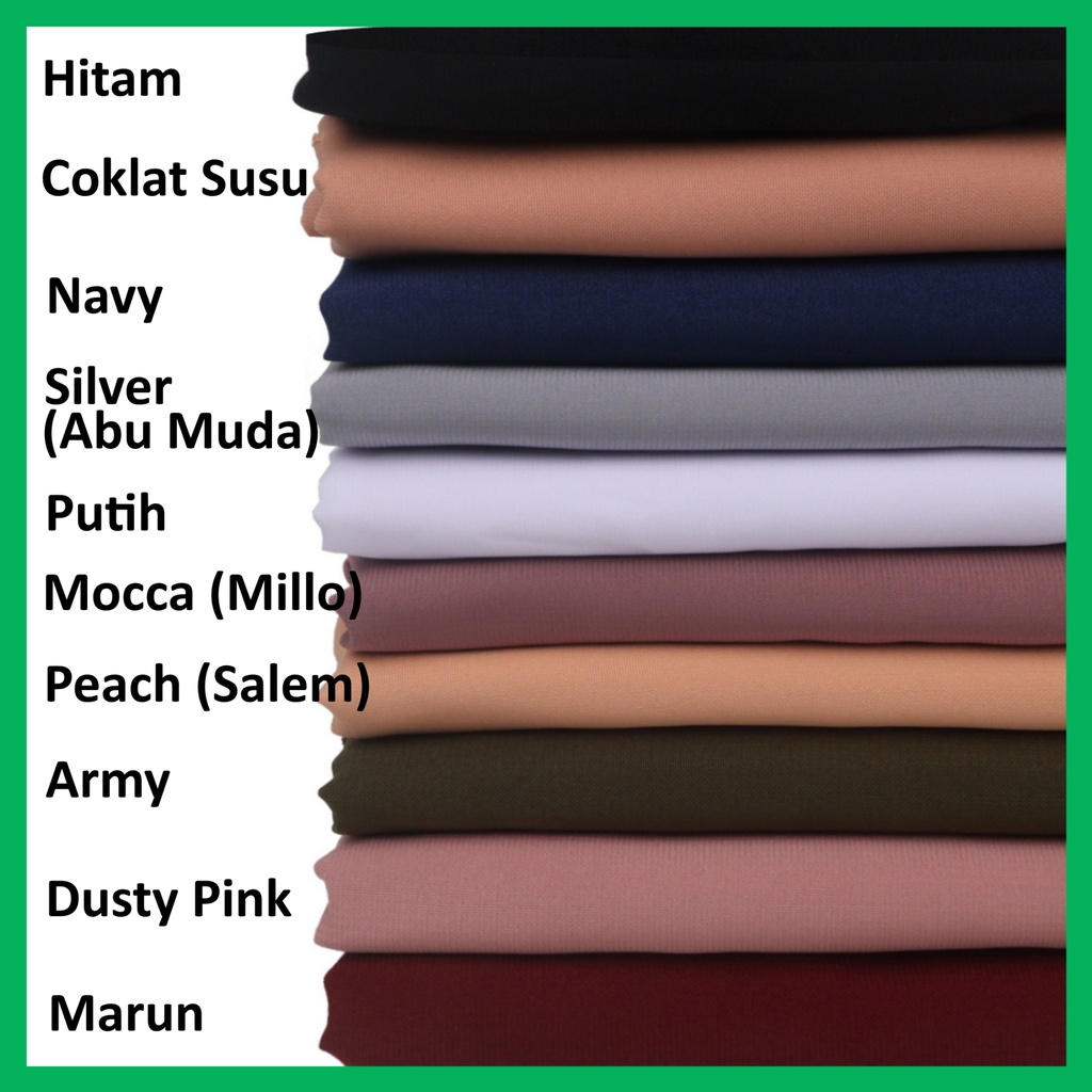 ✅ Khimar Bergo Jumbo XXXL Wolfis / Kerudung Panjang Jilbab Syari  Instan Pad Antem Ori by Cileunyi C