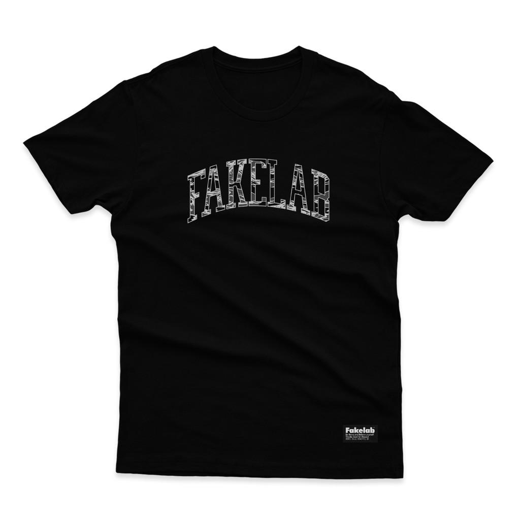 Fakelab Ts Tiger Camo Black / Kaos / Tshirt