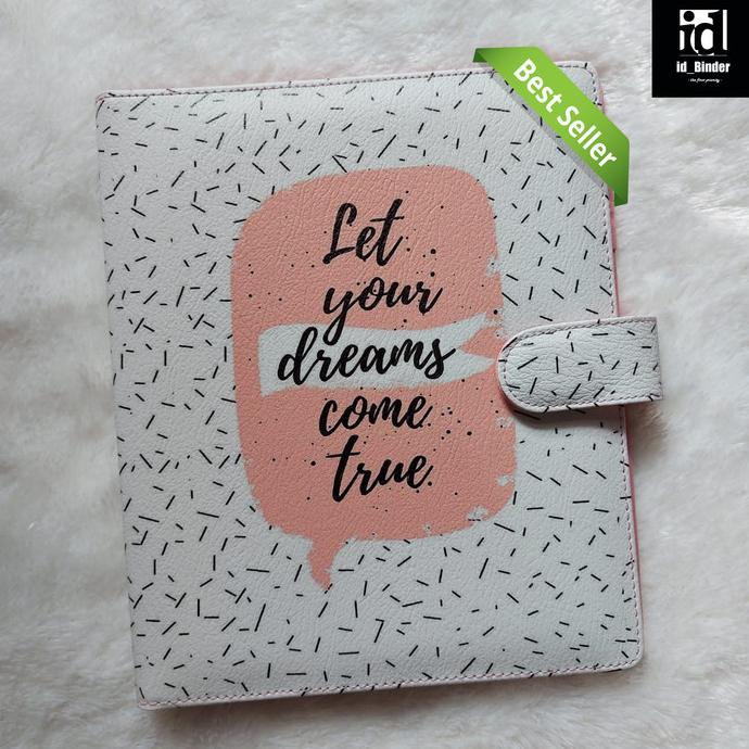 

BISA BAYAR DITEMPAT BINDER PRINTING MOTIP DREAM COME TRUE A5/RING 20, B5/RING 26 BERGARANSI Kode 585
