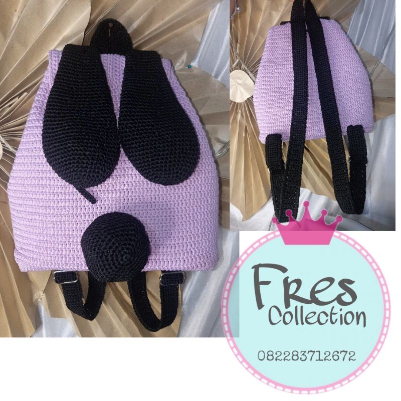 TAS RANSEL RAJUT ANAK-ANAK