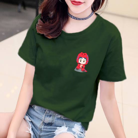 YOURSTYLE1119 - KAOS KARAKTER RED REX DINO BAJU KAOS WANITA DISTRO UNISEX OVERSIZE JUMBO KEKINIAN