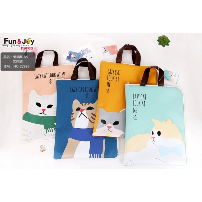 BLS 15 Map Zipper kain Tebal Fancy Bear utk document dan Leptop 10 in / Fancy Bear thick cloth zippe