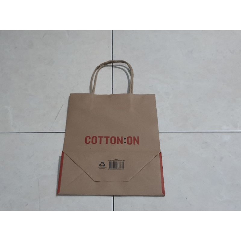 

Paperbag Cotton On Preloved Mini Edition.