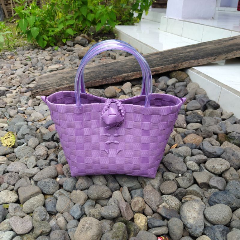 (S Type B) Tas Wanita/ Tas Souvenir/ Tas Anyaman/ Tas Mukena