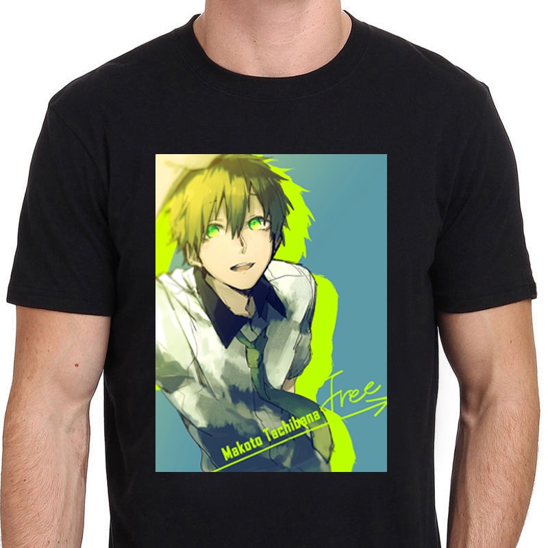 Kaos Makoto Tachibana T-SHIRT Casual New Tshirt Bahan Katun