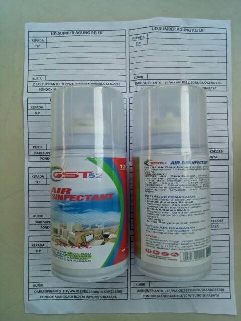 Odor eliminator foging ac mobil Air Disinfectant Deodorizer Fogging AC Mobil Basmi Virus Bakteri