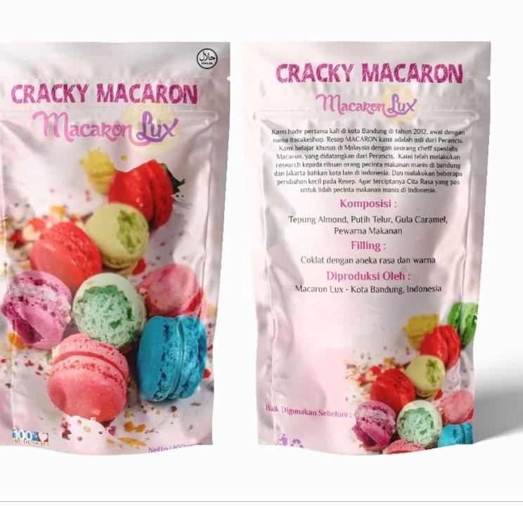 

CRACKY MACARON 100g(<>20PCS) ♚➵ Terlarisss ′▽